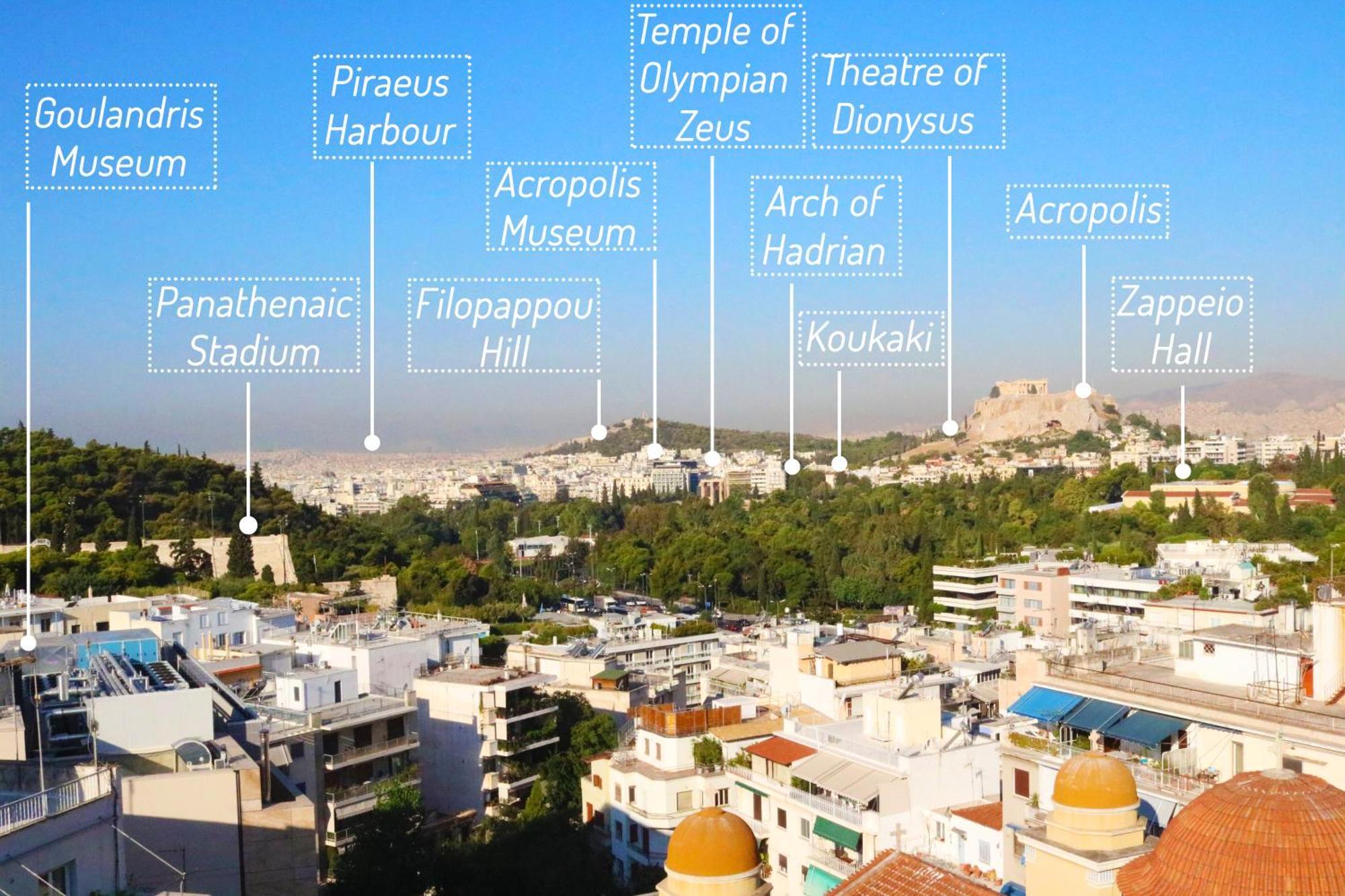 Penthouse With Acropolis View Apartment Athens Exterior photo