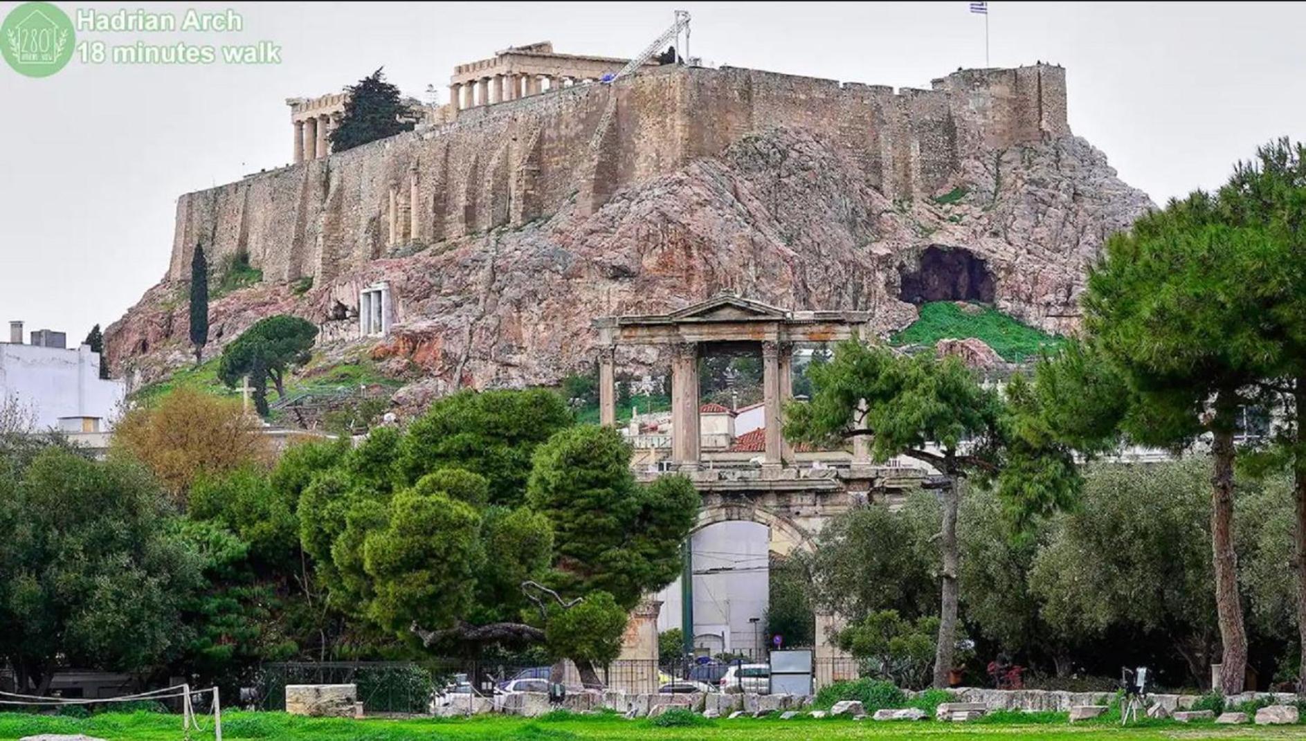 Penthouse With Acropolis View Apartment Athens Exterior photo