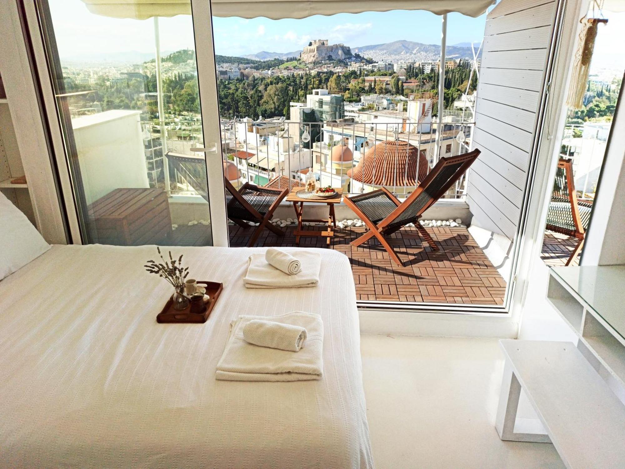 Penthouse With Acropolis View Apartment Athens Exterior photo