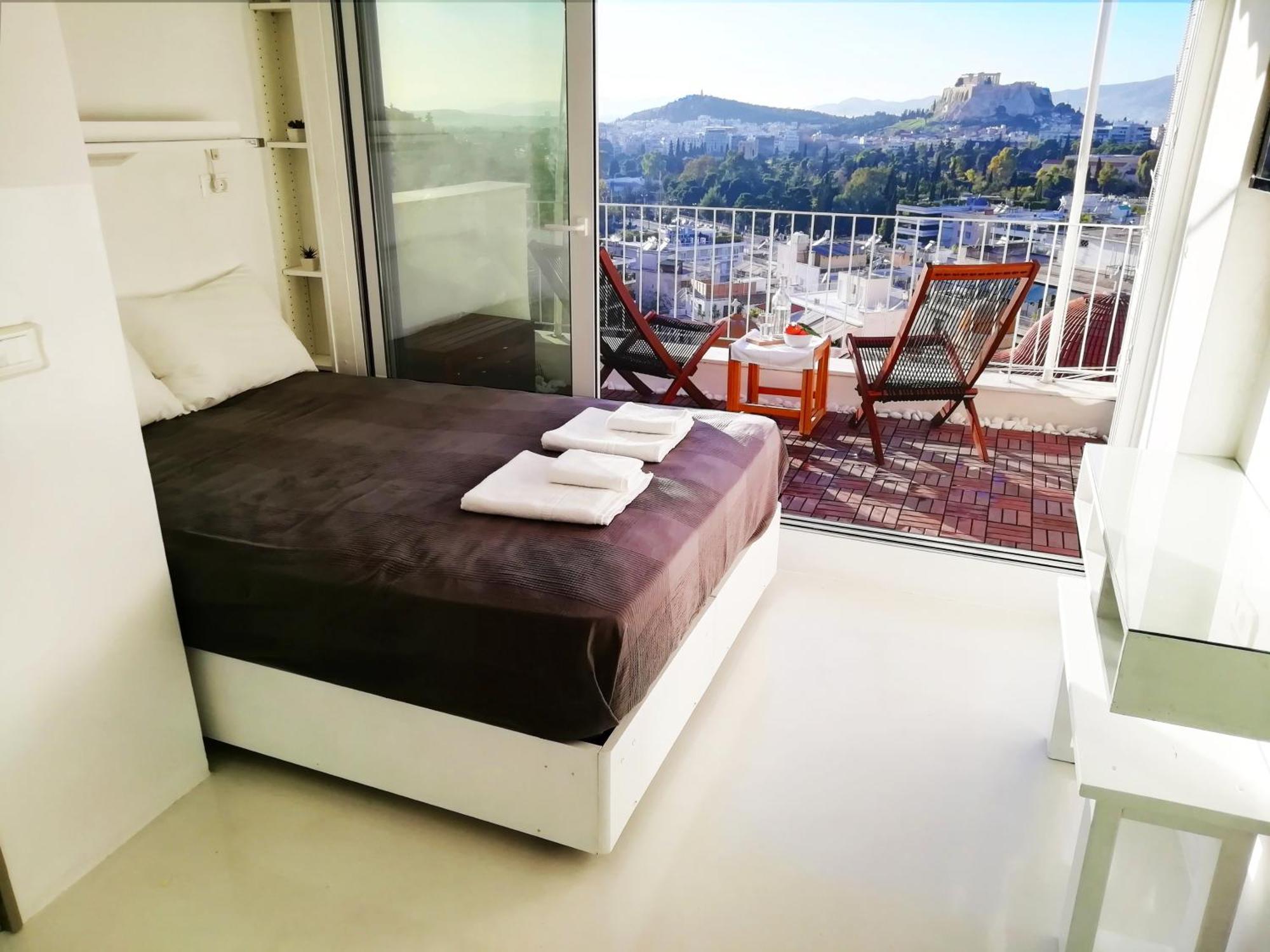 Penthouse With Acropolis View Apartment Athens Exterior photo